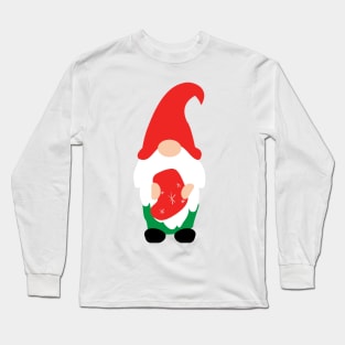 Alexander the holiday gnome Long Sleeve T-Shirt